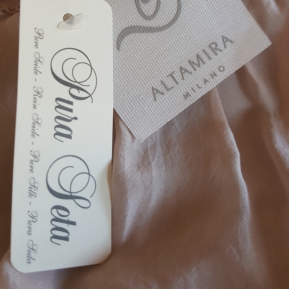 Altamira Milano Pure Mesh Silk Blouse - Picture 7 of 9